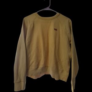Levi's Mustard Sweatshirt Womens Size Large
